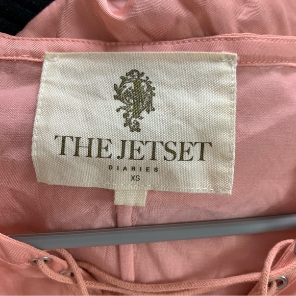 The Jetset Diaries Delta Lace Up Top Blouse - Picture 3 of 15